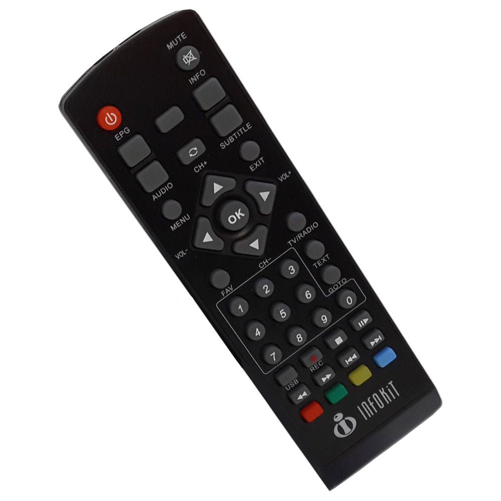 Zoom Controle remoto do Conversor ITV 200 - Infokit