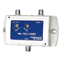Combinador de Sinal VHF + Canal H - Proeletronic